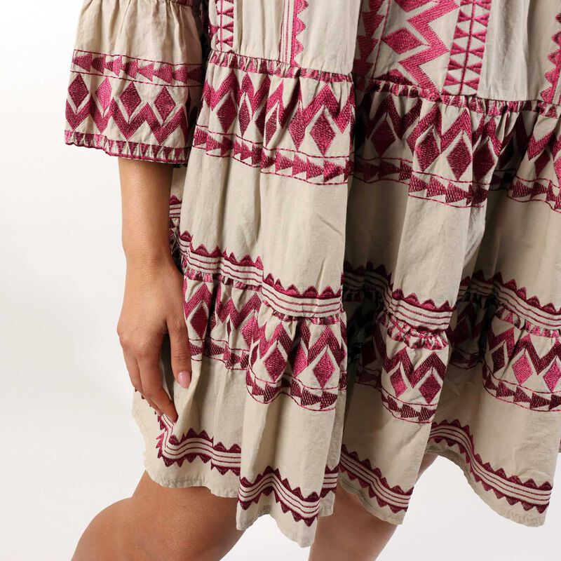 Aether Concept Maroon Dress image number 2